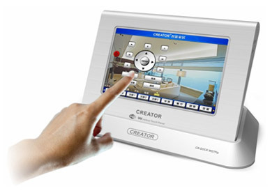 CREATOR快捷8英寸手持無線可編程觸摸屏--WiFi/RF雙重通訊,給您雙重保障---【天譽科技creator市場信息】-接口|接口矩陣|中控|控制系統-【投影之窗】